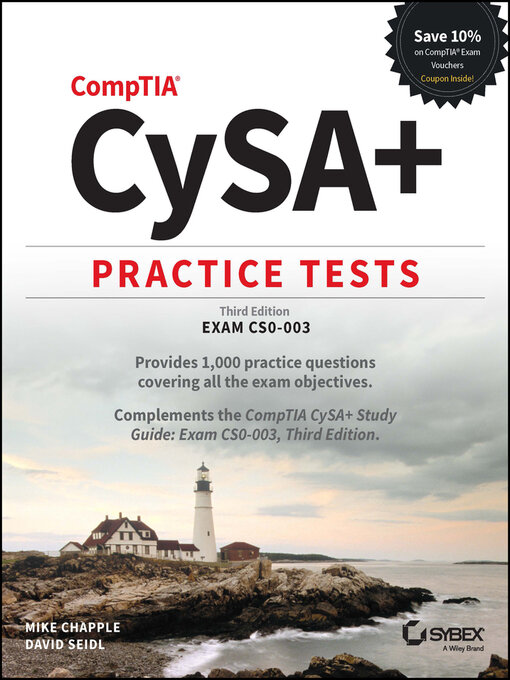 Title details for CompTIA CySA+ Practice Tests by Mike Chapple - Wait list